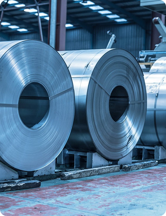 Steel Coils (Carbon, Stainless, Galvanized)